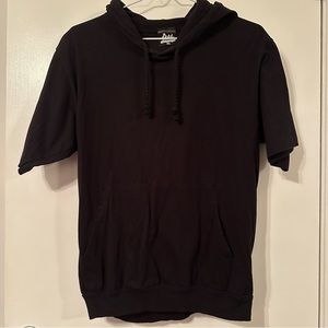 Ililily short sleeve hoodie